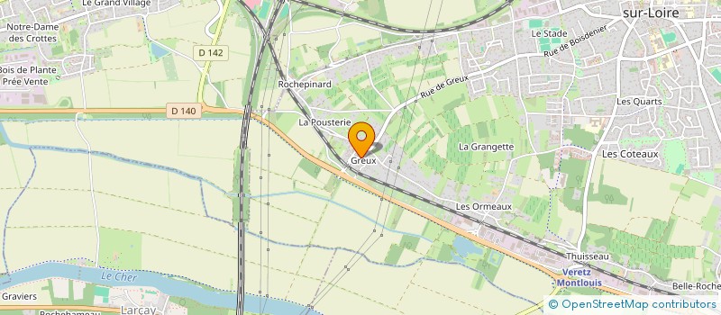 localisation de l'entreprise MONSIEUR BASILE REY  MONTLOUIS-SUR-LOIRE