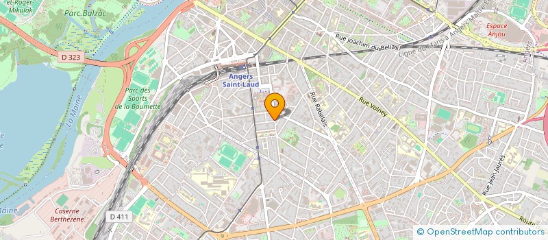 localisation de l'entreprise MONSIEUR BASILE ROCHER à ANGERS