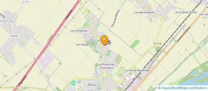 localisation de l'entreprise MONSIEUR BASILE ROYER à BEAUGENCY