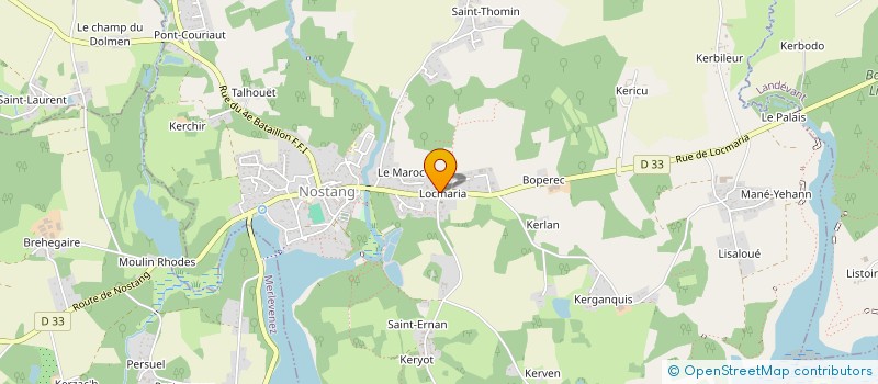 localisation de l'entreprise MONSIEUR BASILE SANSEAU  NOSTANG