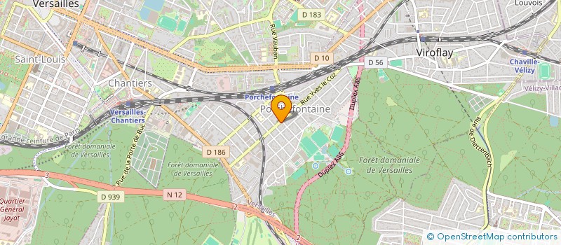 localisation de l'entreprise MONSIEUR BASILE SEGOUIN à VERSAILLES