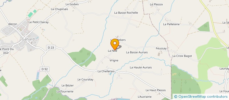 localisation de l'entreprise MONSIEUR BASILE TAINON  GAHARD