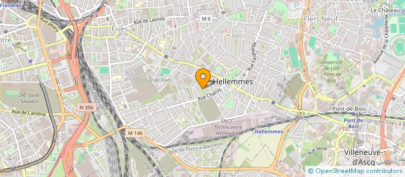 localisation de l'entreprise MONSIEUR BASILE THIEFFRY  LILLE