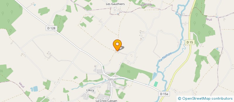 localisation de l'entreprise MONSIEUR BASILE VOISIN à VEUIL