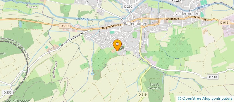 localisation de l'entreprise MONSIEUR BASILE WENDLING  VAL-DE-MODER