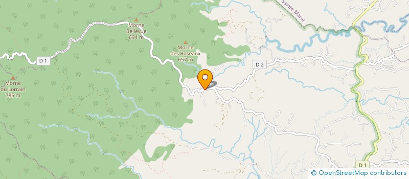 localisation de l'entreprise MONSIEUR BASILIDE RESID  GROS-MORNE