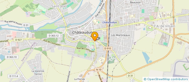 localisation de l'entreprise MONSIEUR BASILIO SOARES DOS SANTOS à CHATEAUDUN