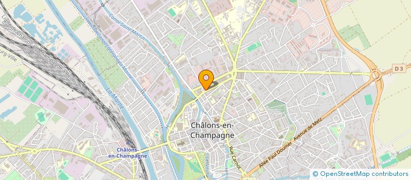 localisation de l'entreprise MONSIEUR BASIM AL AMORI  CHALONS-EN-CHAMPAGNE