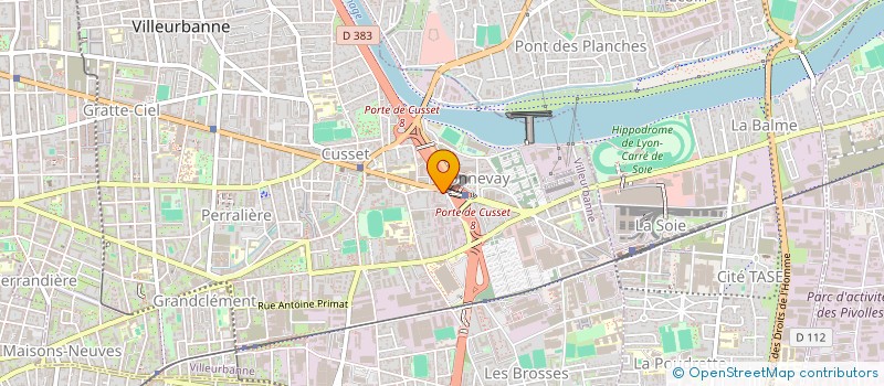 localisation de l'entreprise MONSIEUR BASIM INAL  VILLEURBANNE