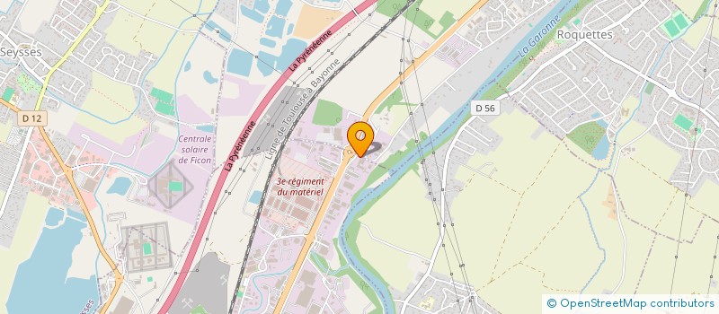 localisation de l'entreprise MONSIEUR BASIR RAHMAN JABARKHIL  ROQUES