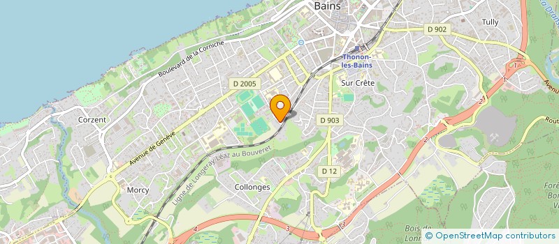 localisation de l'entreprise MONSIEUR BASIRI BULBUL à THONON-LES-BAINS