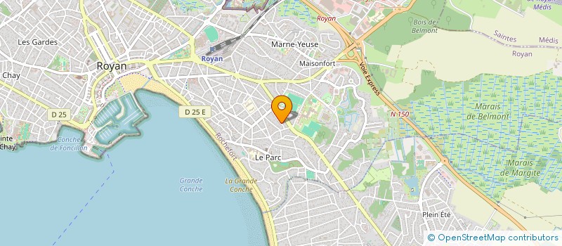 localisation de l'entreprise MONSIEUR BASIT KHAN  ROYAN