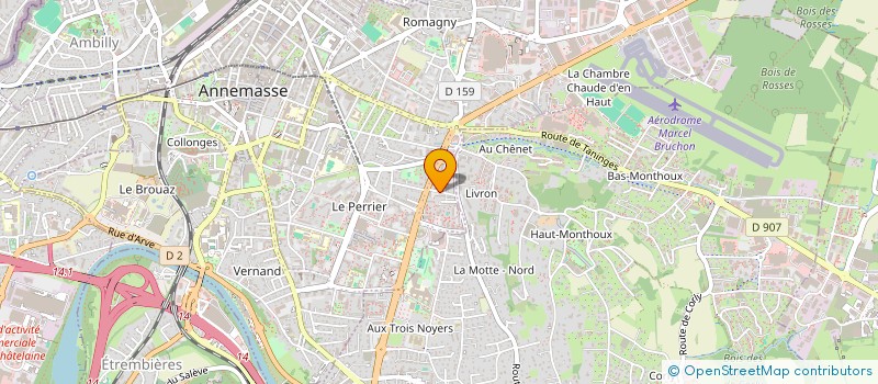 localisation de l'entreprise MONSIEUR BASKI TASKIRAN à ANNEMASSE