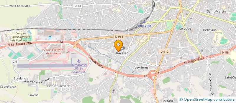 localisation de l'entreprise MONSIEUR BASMAN QIRYAQOZ  ALBI