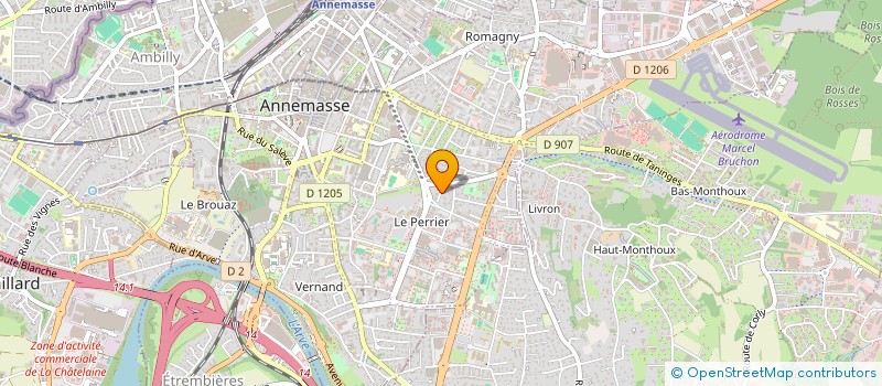 localisation de l'entreprise MONSIEUR BASRI EMERLLAHU  ANNEMASSE