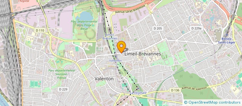 localisation de l'entreprise MONSIEUR BASRI GENCER  LIMEIL-BREVANNES