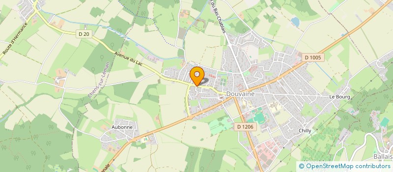 localisation de l'entreprise MONSIEUR BASRI KOXHA  DOUVAINE