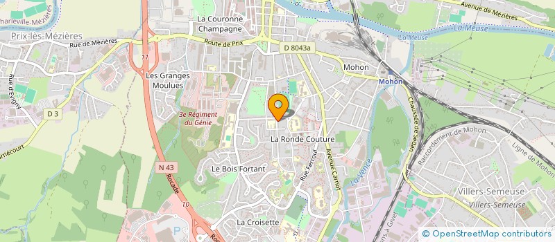 localisation de l'entreprise MONSIEUR BASRI YAREN  CHARLEVILLE-MEZIERES