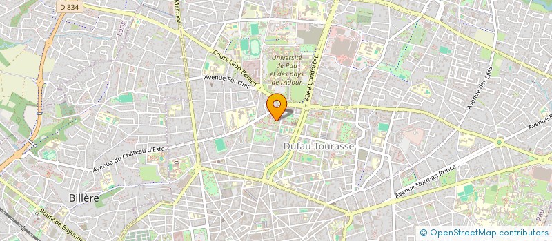localisation de l'entreprise MONSIEUR BASSAEM ALMOTAWE  PAU