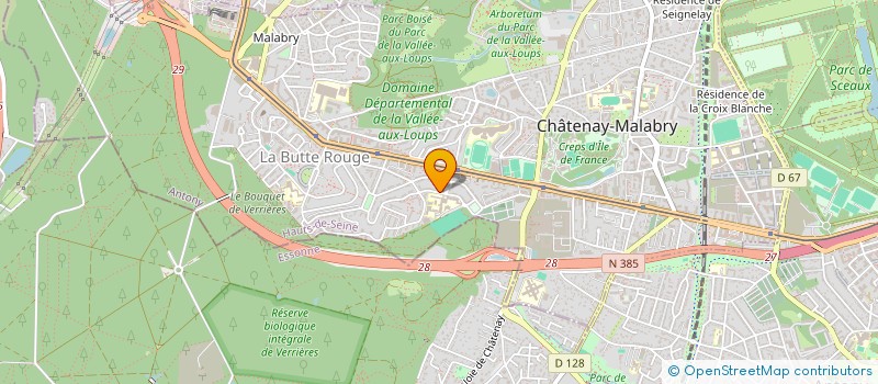 localisation de l'entreprise MONSIEUR BASSAM BEN HARIZ  CHATENAY-MALABRY