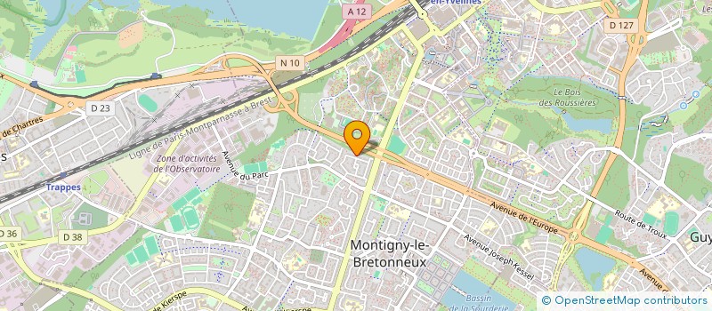 localisation de l'entreprise MONSIEUR BASSAM BITAR  MONTIGNY-LE-BRETONNEUX