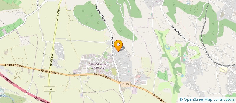 localisation de l'entreprise MONSIEUR BASSAM EL KADI  EGUILLES