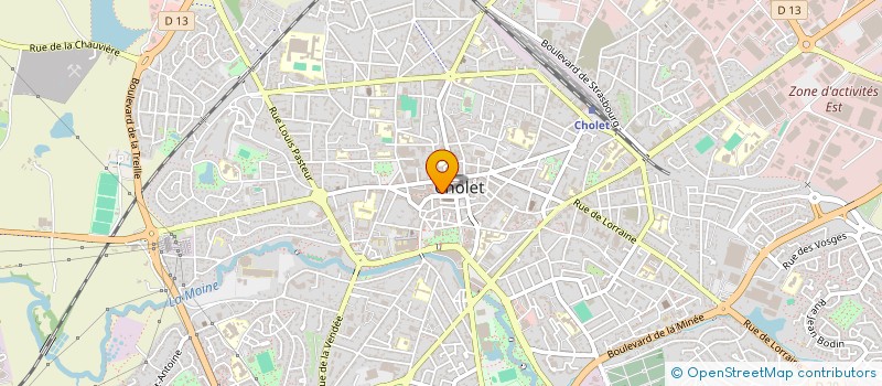 localisation de l'entreprise MONSIEUR BASSAM HACHAICHI à CHOLET