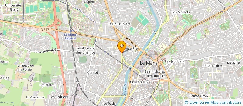 localisation de l'entreprise MONSIEUR BASSAM ISSA  LE MANS