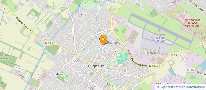 localisation de l'entreprise MONSIEUR BASSAM STEIF  CUGNAUX