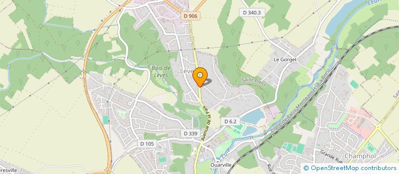 localisation de l'entreprise MONSIEUR BASSAM YOUSSIF PUTRUS à LEVES
