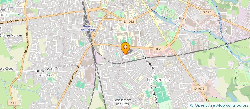 localisation de l'entreprise MONSIEUR BASSAMBA DRAME  BOURG-EN-BRESSE