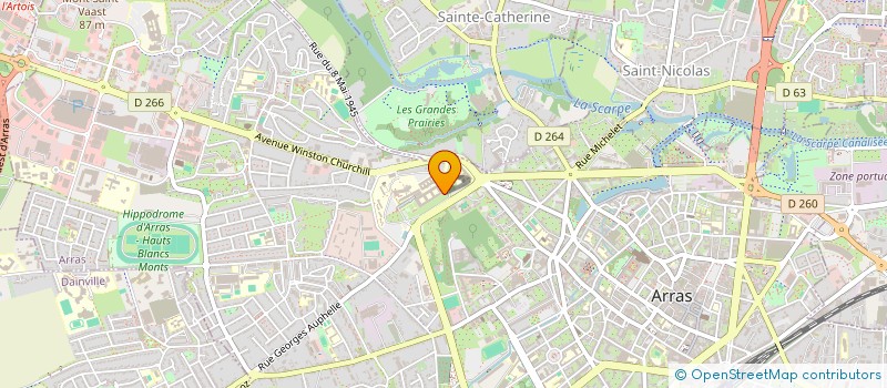 localisation de l'entreprise MONSIEUR BASSEL AL JANZIR à ARRAS