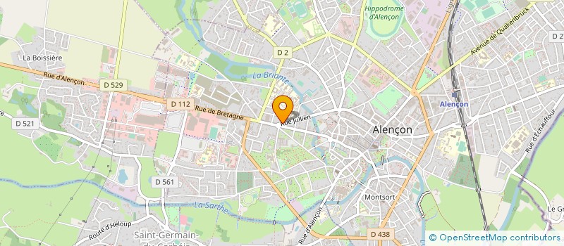 localisation de l'entreprise MONSIEUR BASSEL AL SAFADI à L'AIGLE