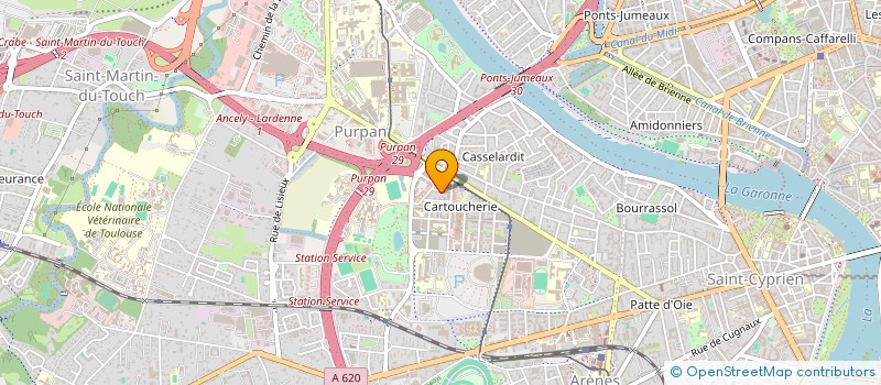 localisation de l'entreprise MONSIEUR BASSEM ABDELLAOUI  TOULOUSE