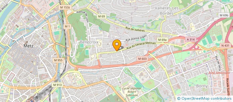 localisation de l'entreprise MONSIEUR BASSEM ABOUEISSA  METZ