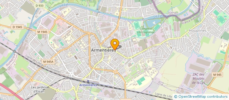 localisation de l'entreprise MONSIEUR BASSEM AJILI  ARMENTIERES