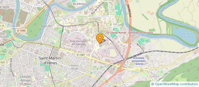 localisation de l'entreprise MONSIEUR BASSEM AKROUT à SAINT-MARTIN-D'HERES