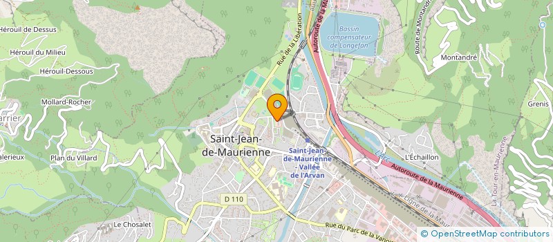 localisation de l'entreprise MONSIEUR BASSEM BECHANE  SAINT-JEAN-DE-MAURIENNE