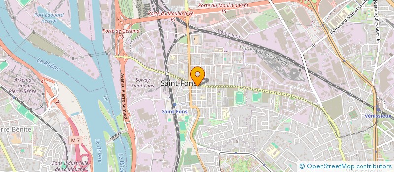 localisation de l'entreprise MONSIEUR BASSEM BEN SASSI à SAINT-FONS
