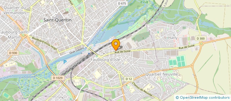 localisation de l'entreprise MONSIEUR BASSEM BOUZOUMITA à SAINT-QUENTIN