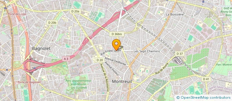 localisation de l'entreprise MONSIEUR BASSEM GHRAB à MONTREUIL