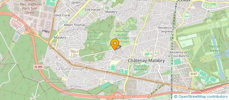 localisation de l'entreprise MONSIEUR BASSEM KHELIFI  CHATENAY-MALABRY