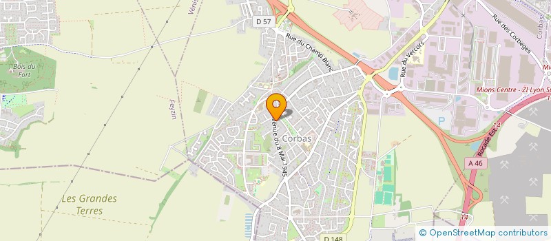 localisation de l'entreprise MONSIEUR BASSEM LADIB à CORBAS