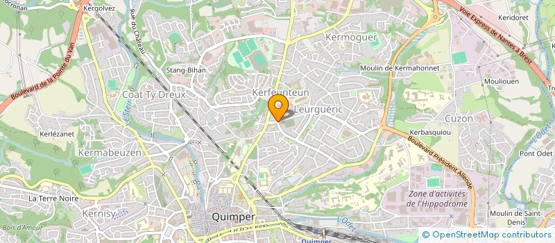 localisation de l'entreprise MONSIEUR BASSEM MHAMDI à QUIMPER