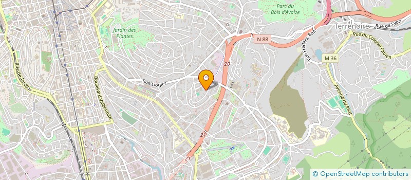 localisation de l'entreprise MONSIEUR BASSEM NASSIRI  SAINT-ETIENNE