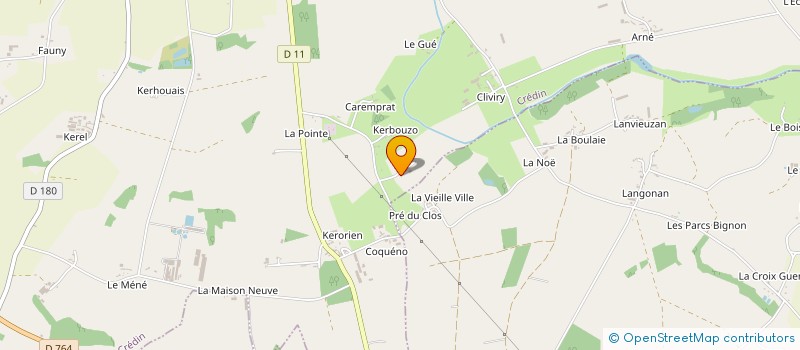 localisation de l'entreprise MONSIEUR BASSEM ROUIHEM  CREDIN