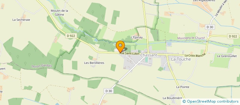 localisation de l'entreprise MONSIEUR BASSEM SAIDANI à CHASSANT