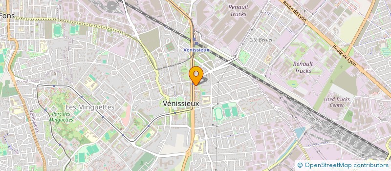 localisation de l'entreprise MONSIEUR BASSEM SALAH  VENISSIEUX