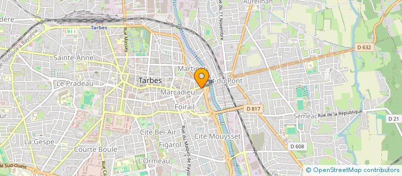 localisation de l'entreprise MONSIEUR BASSEM SAOUDI  TARBES