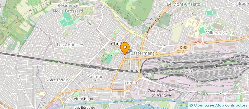 localisation de l'entreprise MONSIEUR BASSENI TOURE  CHELLES